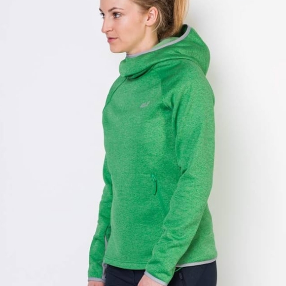 Jack Wolfskin Skylund Hoodie Pullover Green XXL - Picture 1 of 14